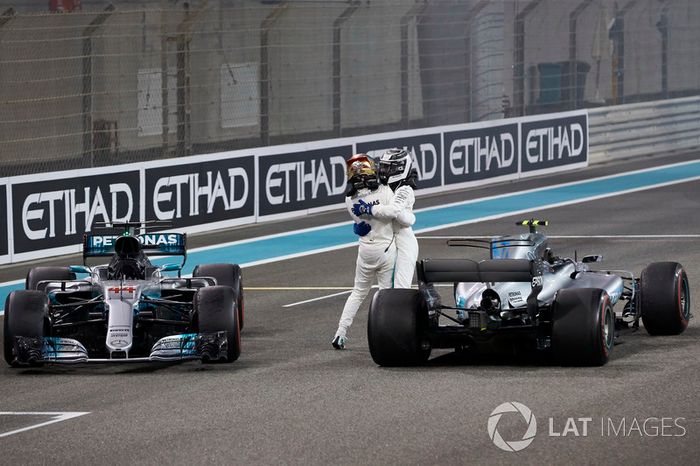 Hamilton y Bottas