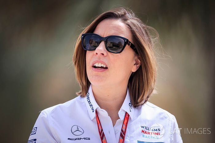 Claire Williams, vice directora del equipo