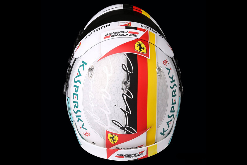 Kask, Sebastian Vettel