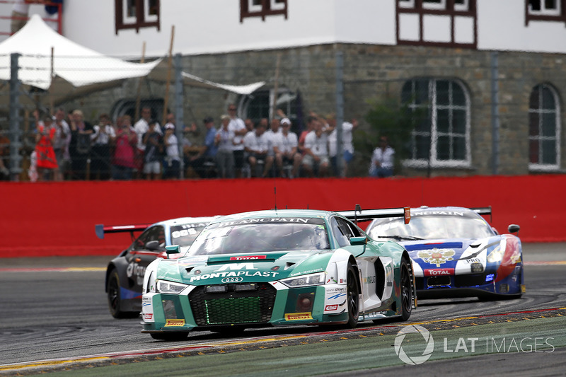 #29 Montaplast by Land-Motorsport Audi R8 LMS: Kelvin van der Linde, Sheldon van der Linde, Jeffrey Schmidt