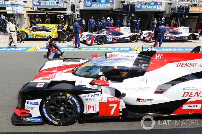 #7 Toyota Gazoo Racing Toyota TS050: Mike Conway, Kamui Kobayashi, Jose Maria Lopez