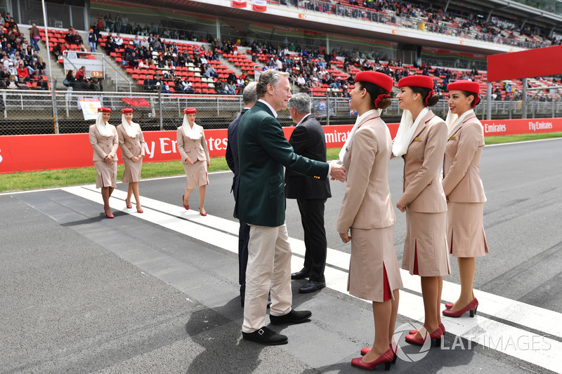 Sean Bratches, Formula One Managing Director, Commercial Operations on the grid