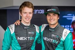 Oliver Turvey e Nelsinho Piquet