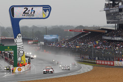 Start achter de safety car