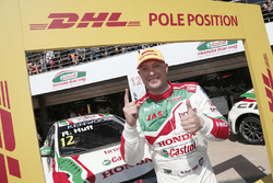 Ganador de la pole Rob Huff, Honda Racing Team JAS, Honda Civic WTCC