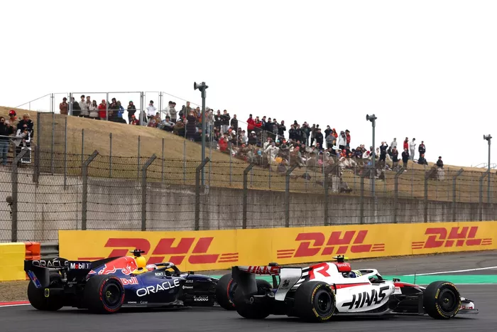Max Verstappen, Red Bull Racing, Oliver Bearman, Haas F1 Team