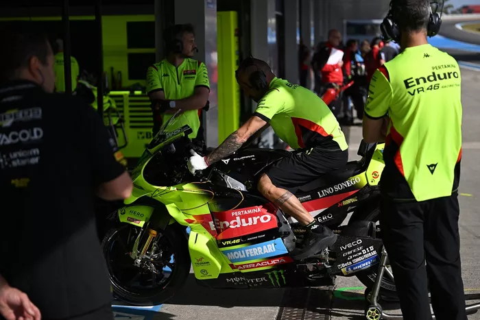VR46 Racing Team bike
