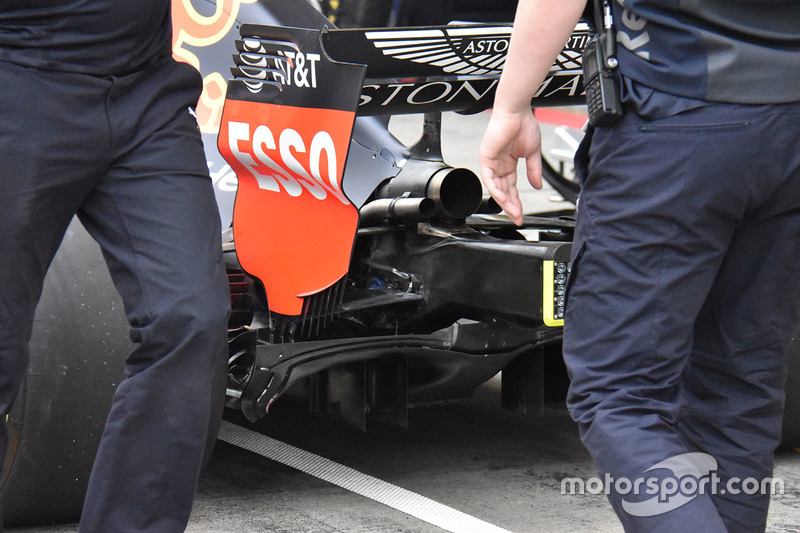 Задня частина Red Bull RB14