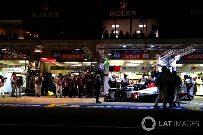 #8 Toyota Gazoo Racing Toyota TS050: Sébastien Buemi, Kazuki Nakajima, Fernando Alonso