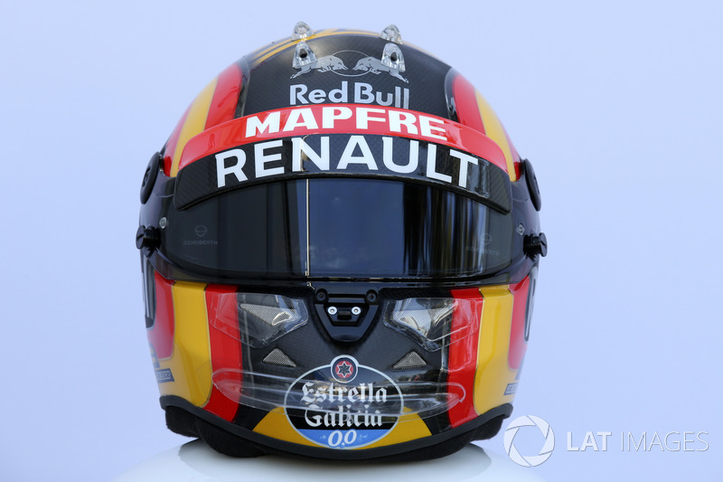 Carlos Sainz Jr., Renault Sport F1 Team helmet