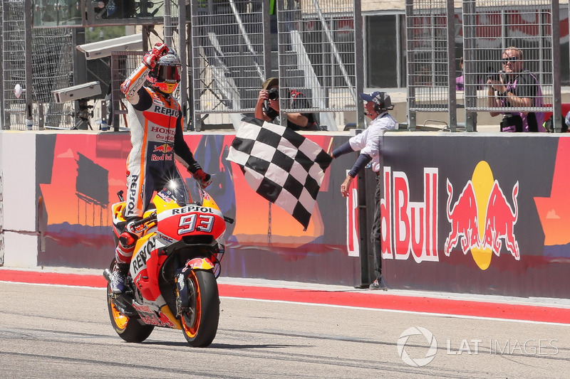 Yarış galibi Marc Marquez, Repsol Honda Team