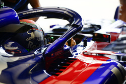 Brendon Hartley, Toro Rosso, en el cockpit