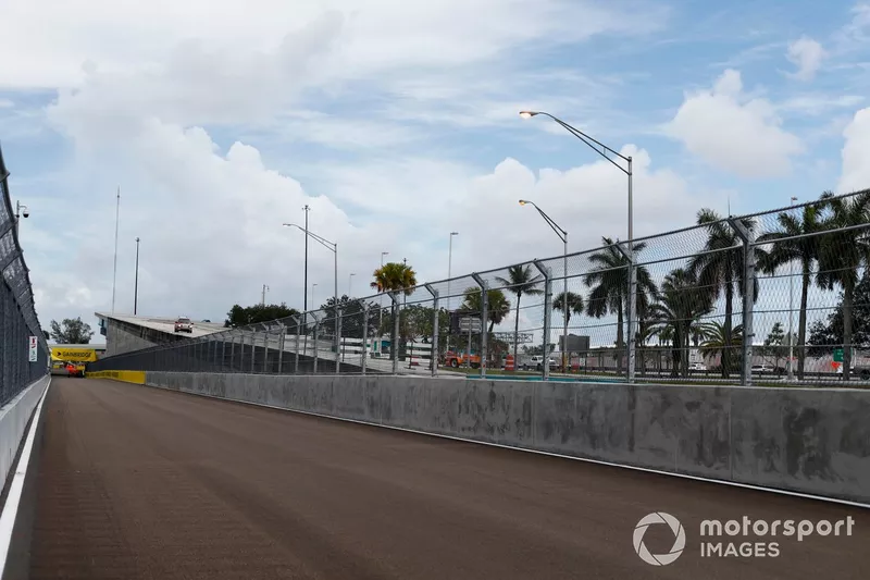 A view of the track