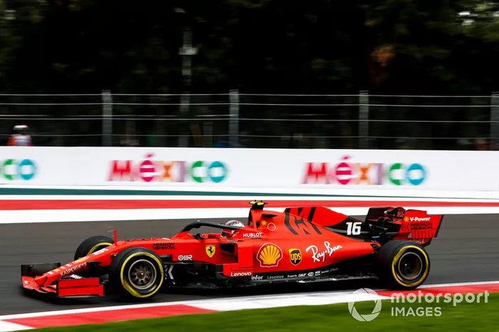 Mexiko-Stadt: Charles Leclerc (Ferrari)