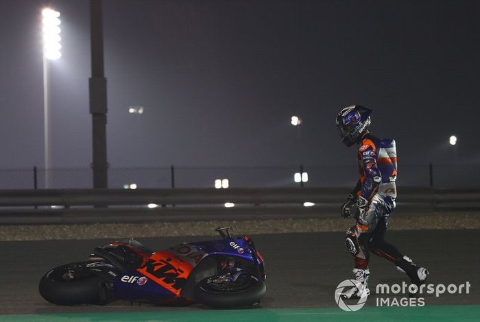 Miguel Oiiveira después de su caída