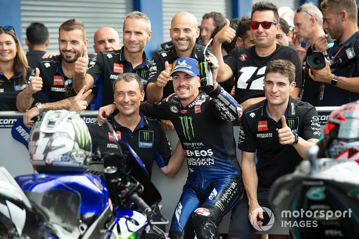 Segundo Maverick Vinales, Yamaha Factory Racing
