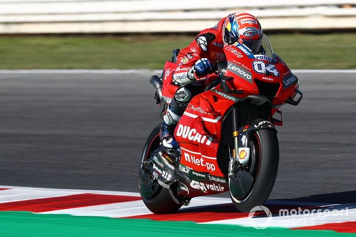 Andrea Dovizioso, Ducati Team - 4 cadute