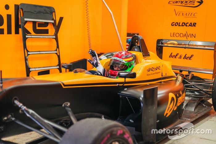 David Vidales, Campos Racing test