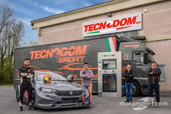 Jonathan Giacon, Kevin Giacon, Domiziano Giacon, Massimo Del Prete, Tecnodom Sport, Fiat Tipo TCR