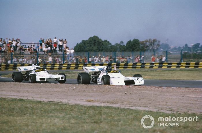 Graham Hill, Brabham BT33 Ford, Carlos Reutemann, Brabham BT34 Ford