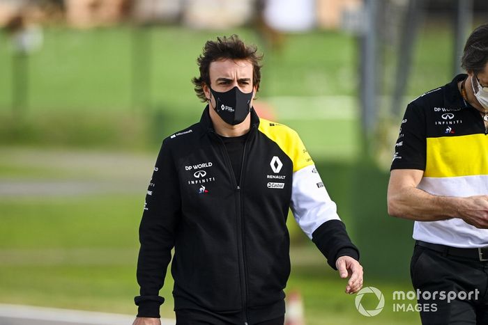 Fernando Alonso, Renault en Imola