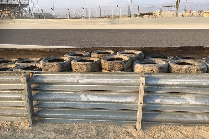 Nuevas protecciones de neumáticos en Sakhir (Bahrein)