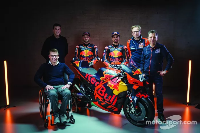 Pit Beirer, Kurt Trieb, Brad Binder, Miguel Oliveira, Wolfgang  Felber, Mike Leitner, KTM Factory Racing