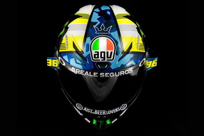 Casco de Joan Mir, Team Suzuki MotoGP