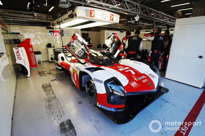 #7 Toyota Gazoo Racing Toyota GR010 - Hybrid: Mike Conway, Kamui Kobayashi, Jose Maria Lopez