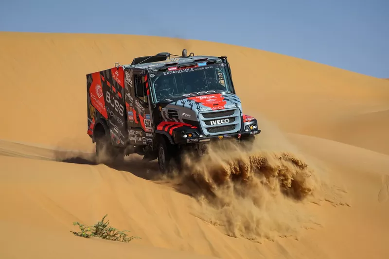 #502 Boss Machinery Team De Rooy Iveco: Janus van Kasteren, Darek Rodewald, Marcel Snijders