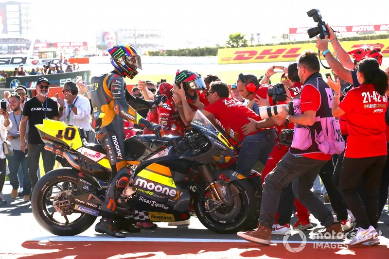 Luca Marini, VR46 Racing Team Francesco Bagnaia, Ducati Team 