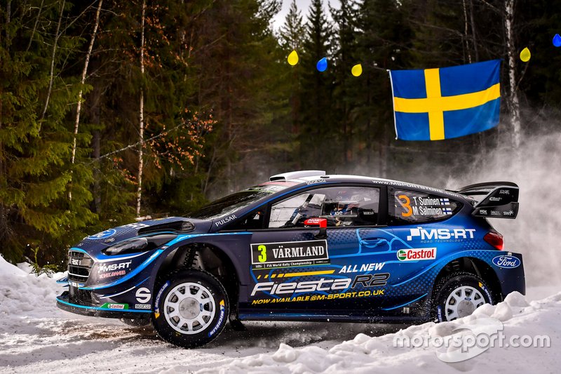 Teemo Suninen, Marko Salminen, M-Sport Ford, Ford Fiesta WRC 2019