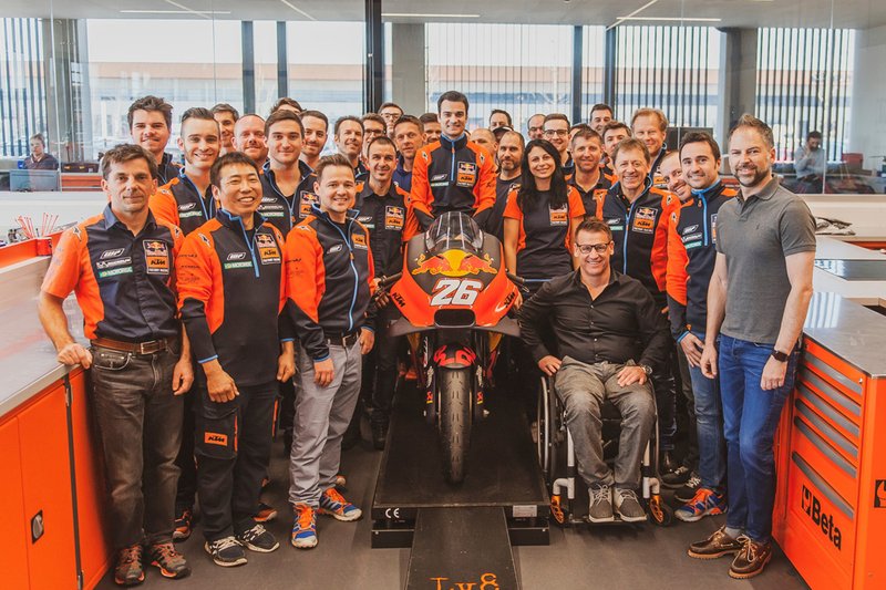 Dani Pedrosa, tester Red Bull KTM Factory Racing