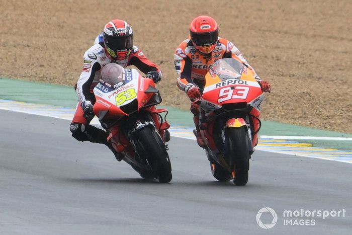 Marc Márquez, Repsol Honda Team, Tito Rabat, Pramac Racing	
