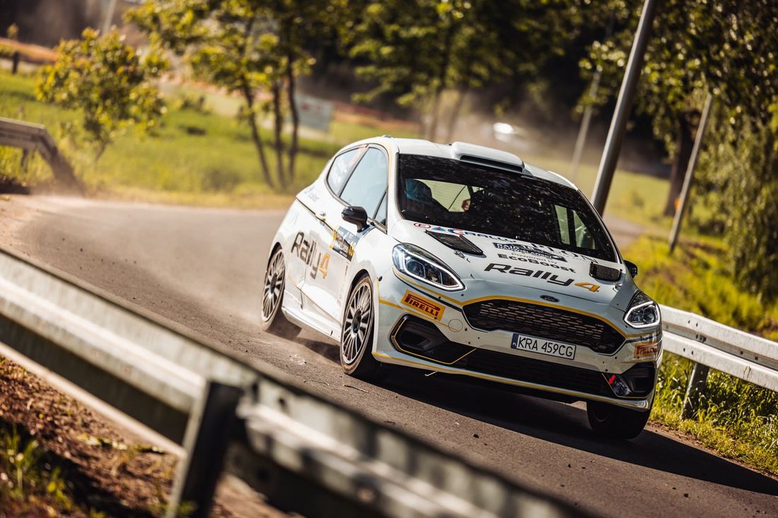 Hubert Laskowski Michał Kuśnierz Ford Fiesta Rally4