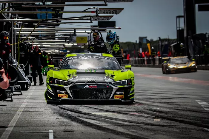 #46 Team WRT, Audi R8 LMS Evo II: Frédéric Vervisch, Valentino Rossi