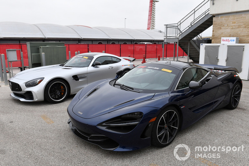 Les voitures du Pirelli Hot Lap