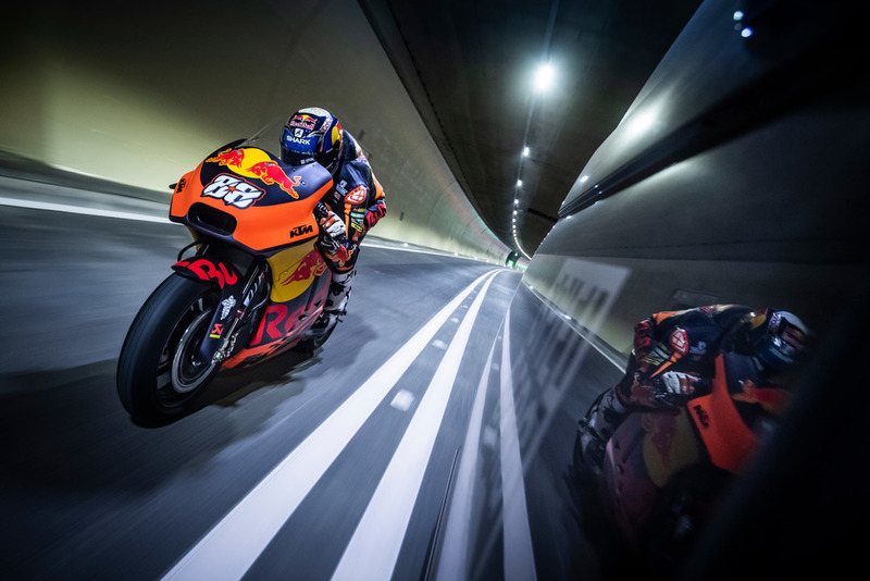 Miguel Oliveira im Gleinalmtunnel