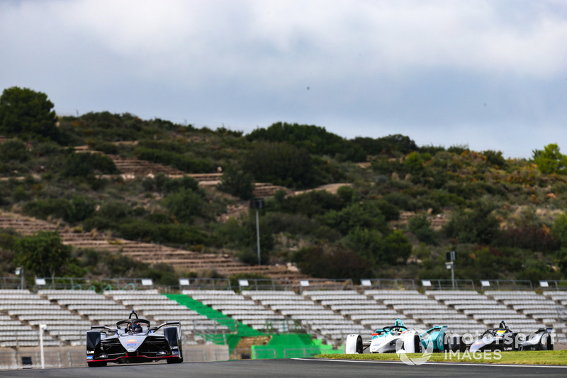 Sébastien Buemi, Nissan e.Dams, Nissan IMO1 Tom Dillmann, NIO Formula E Team, NIO Sport 004, Oliver Rowland, Nissan e.Dams, Nissan IMO1