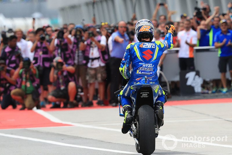 Друге місце Алекс Рінс, Team Suzuki MotoGP