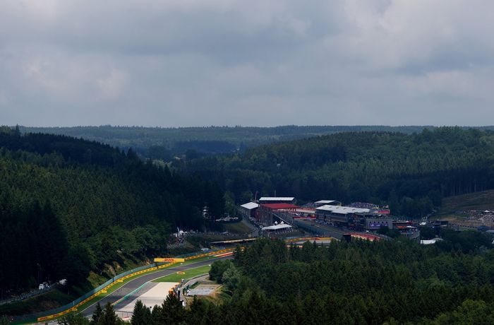 Una vista del circuito y sus alrededores