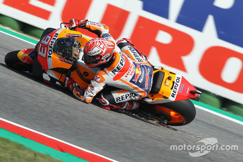 Marc Marquez, Repsol Honda Team crash