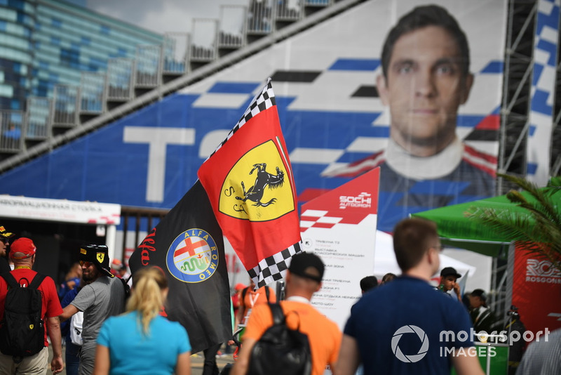 Az Orosz Nagydíj rajongói Szocsiból - F1 2018