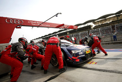 Піт-стоп, Маттіас Екстрьом, Audi Sport Team Abt Sportsline, Audi A5 DTM