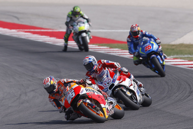 Dani Pedrosa, Repsol Honda Team, Andrea Dovizioso, Ducati Team, Maverick Viñales, Team Suzuki Ecstar MotoGP