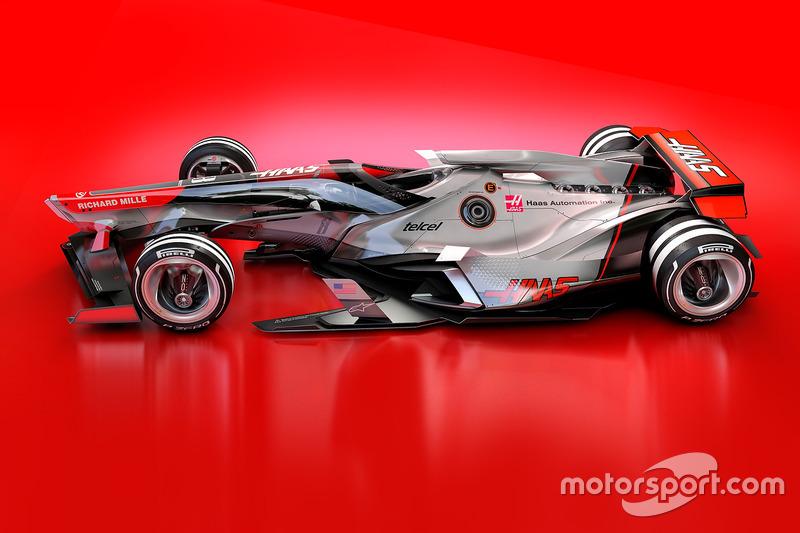 哈斯F1车队2030年幻想设计