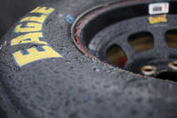 Rain on Goodyear tire