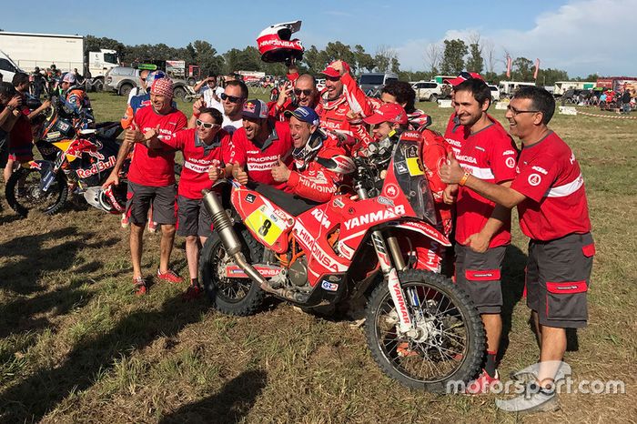 Himoinsa Racing Team celebración