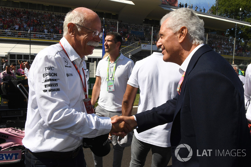 Dr. Dieter Zetsche, CEO of Daimler AG and Tronchetti Provera, Pirelli President