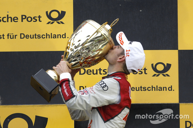Подіум: переможець гонки Джеймі Грін, Audi Sport Team Rosberg, Audi RS 5 DTM